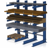 Kragarmregale für die Langutlagerung