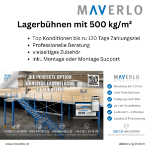 Lagerbühne 500 kg/m² - Robuste Lösungen für schwere Lasten