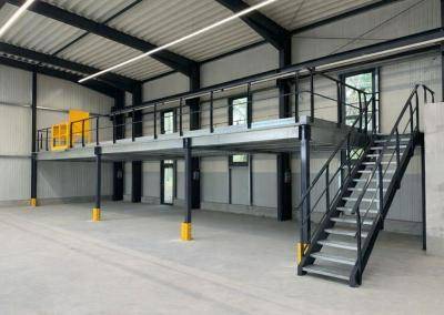 Lagerbühne zur Schaffung zusätzlicher Lagerfläche und zur Senkung der Lagerkosten