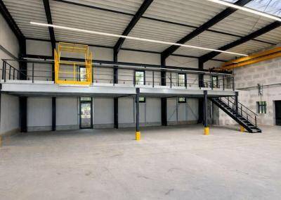 Lagerbühne zur Schaffung zusätzlicher Lagerfläche und zur Senkung der Lagerkosten