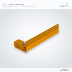 Set Durchschubsich. L=1825 Dist=70, 2008 – NEDCON NR1 Palettenregal, Art.-Nr. 51259NE, Produktfoto