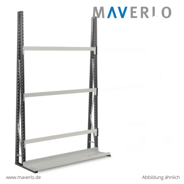 Vertikalregal Grundfeld zweiseitige Nutzung H 2500 - B1500 - T 340 mm – Bild 2